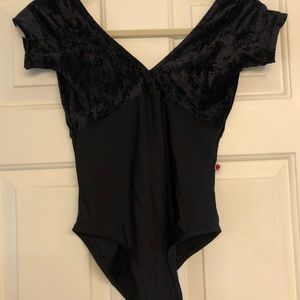black velvet alicia yumiko with cap sleeves